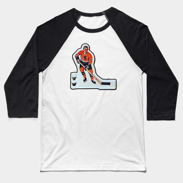 Coleco Table Hockey Players -Chicago Blackhawks Baseball T-Shirt by mafmove